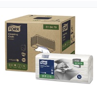 TORK PAÑO LIMPIEZA BLANCO W4