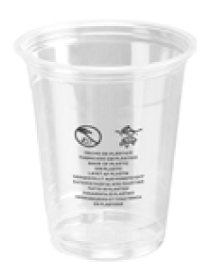 VASO PET ULTRA TRANSPARENTE 12 OZ. 360 ML.