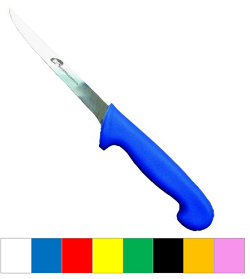 CUCHILLO FILETEAR 15 CMS. FLEX.ESTRECHO DETECTABLE METALES/RAYOS X AMARILLO