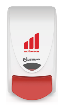 DOSIFICADOR JABON DEB UNO PROLINE BLANCO/ROJO