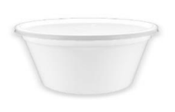 TARRINA REDONDA 450 CC BLANCA