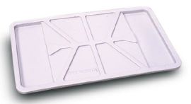 TAPA GRIS PARA CONTENEDOR APILABLE 220L