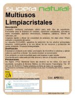 Etiqueta Supera Limpiacristales Multiusos