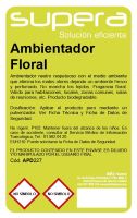 Etiqueta Supera Ambientado Floral