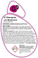 Etiquetas G3 Detergente Con Bioalcohol