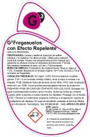 Etiquetas G3 Fregasuelos Efecto Repelente