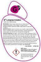 Etiquetas G3 Limpiacristales