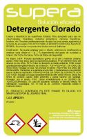 Etiquetas Supera Detergente Clorado