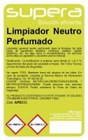 Etiquetas Supera Limpiadro Neutro Perfumado