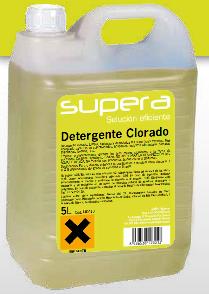 SUPERA Detergente clorado C4x5