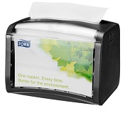 Disp.Tork servilletas mesa N4 Negro