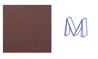 MANTEL 120X120 SPUNBOND TST CHOCOLATE