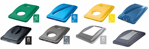 Tapa Ecosort Gris