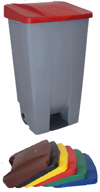 CONTENEDOR SELECTIVO SIN TAPA 120 LTS.