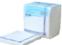 SERVILLETAS 40X40 2C P-P TOKIO BLANCA CENEFA AZUL GC