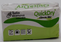 TOALLA V 1C 20X22,5 SMARTPLY RECICLADA