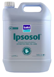 IPSOSOL ANTISEPTICO 4X5 KG.