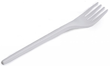 TENEDOR DE CPLA BLANCO 168 MM
